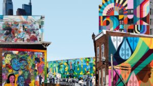This year's Wall Ball celebrates Mural Arts Philadelphia's 40th anniversary. The event is taking place Friday, May 3, 2024.
