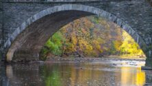Wissahickon Valley Park is one of two Philadelphia bridges that will soon be renovated.