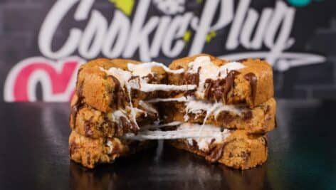 These Fire Cracker Smores are available at the new Cookie Plug shop opening Saturday in Media.