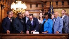 PA Gov. Josh Shapiro signs into law a bipartisan budget for fiscal year 2024-25.