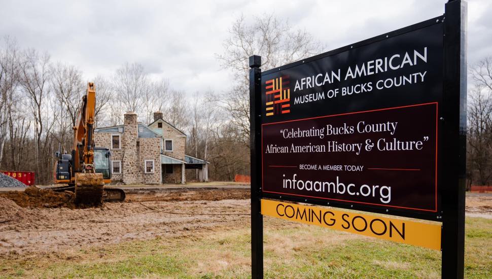 The Boone Farm barn is now being renovated to become the future site of the African American Museum of Bucks County.