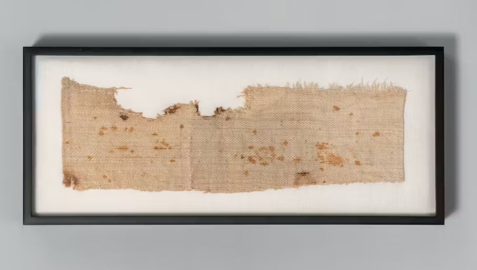 A piece of old cloth bought at Goodwill turned out to be part of George Washington’s war tent. It is now on display at the Museum of the American Revolution in Philadelphia.