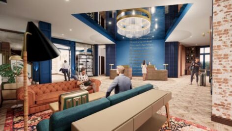 The Hotel Indigo brand, coming to West Chester, will feature art and historical tidbits from the town.