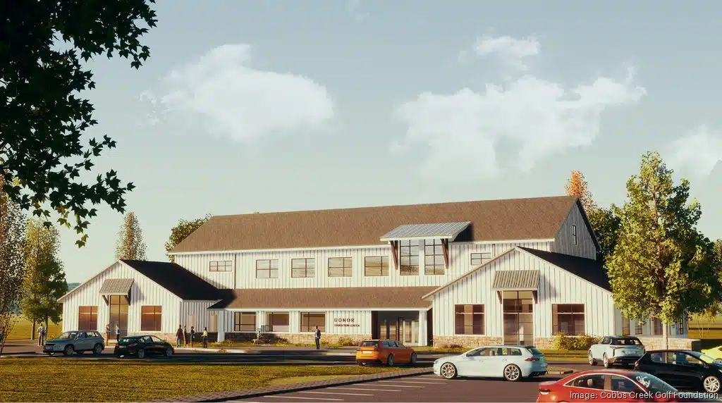 A rendering of the TGR Learning Lab at the Cobbs Creek Golf Course.