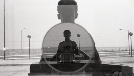 Frank Stewart self-portrait in 1986.