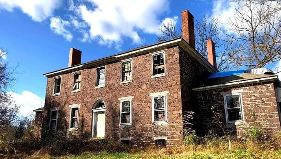 Archaeologists have uncovered human remains at the Hood Mansion in Limerick, The remains have yet to be identified.