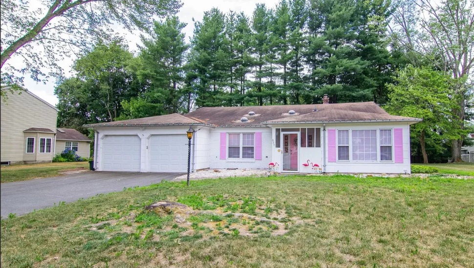 A home in New Jersey, dubbed the "Barbie Dreamhouse," has gone viral on TikTok for its pink-themed interior.