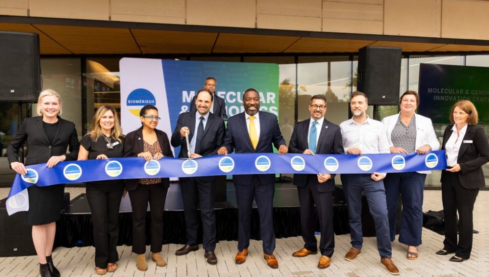 After acquiring a homegrown startup, French biotechnology giant bioMérieux has opened a new molecular and genomic innovation center at the Navy Yard.