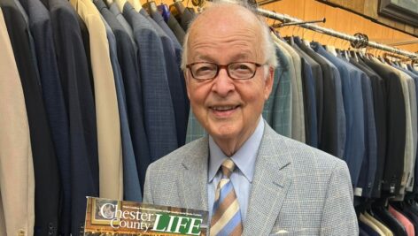 Frank Englund celebrating 60 years after being featured in Chester County Life.