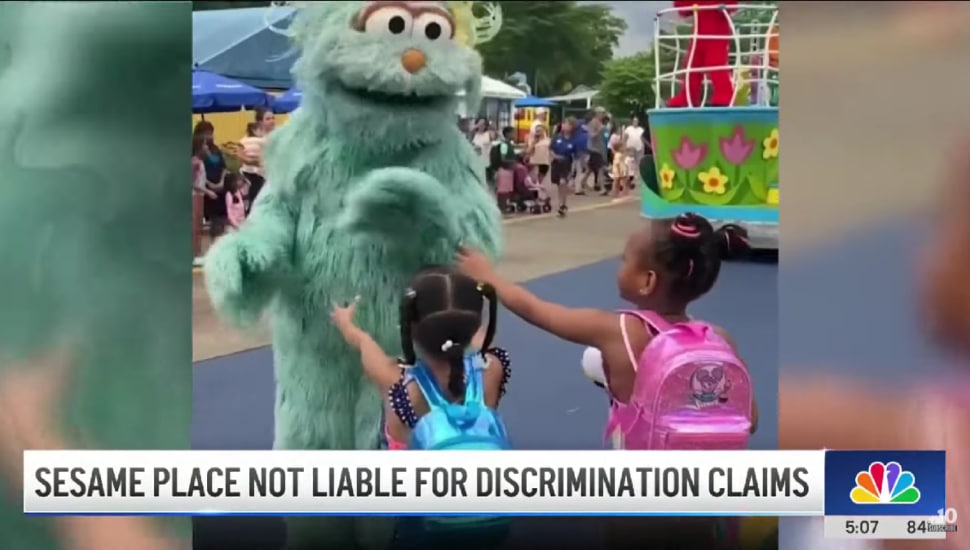 A federal jury has rejected a discrimination suit against Sesame Place brought by five Black and Hispanic families who said costumed characters ignored their children in 2022.