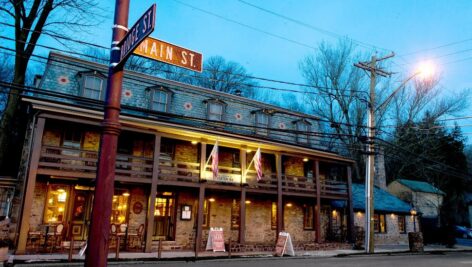 Stockton Inn, which has a more than 300-year-history, was recently reopened as a hotel and restaurant after years in the dark.