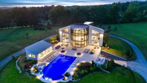 24,000 square-foot West Chester home hit the market I January for $8.8 million and is like living in a piece of art.