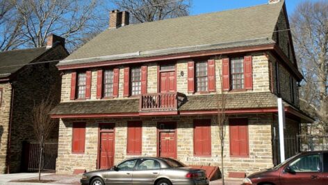 Grumblethorpe in Germantown is one place in Philadelphia identified as a real haunted house.