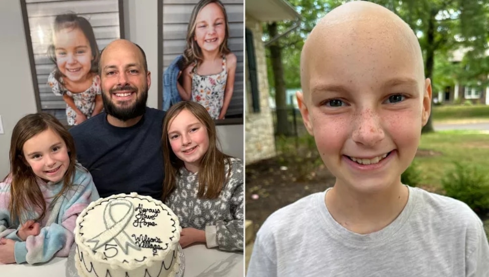 Chalfont ten-year-old Frankie Wilson, who became a cancer advocate following her father’s diagnosis, has also now been diagnosed with cancer.