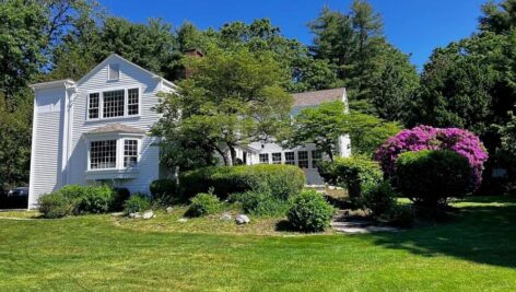 The N.C. Wyeth home in Needham, Massachusetts currently up for sale.