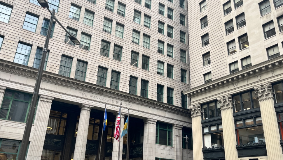 New York-based TF Cornerstone acquires a majority of the debt on the historic Wanamaker building and is now moving to seize the property.