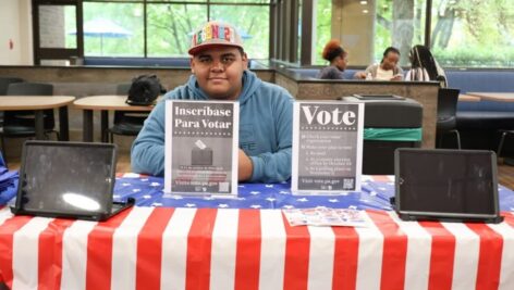 student voter registration