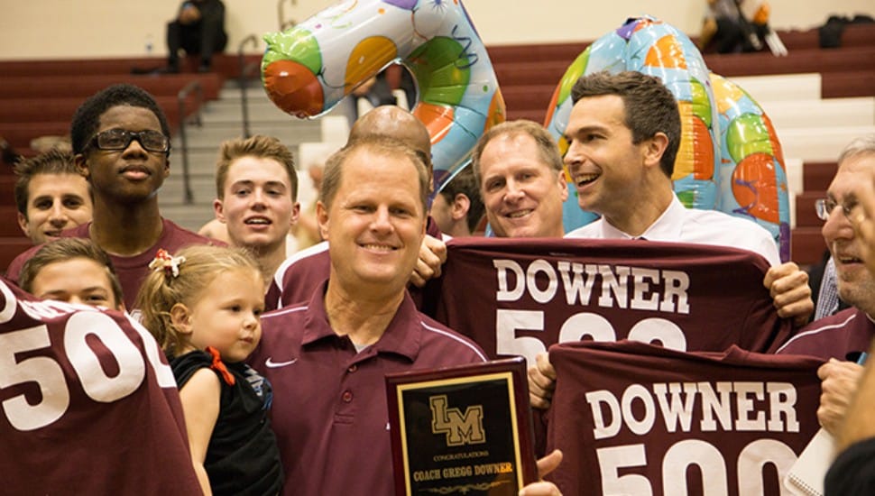 Lower Merion High School Coach Gregg Downer.