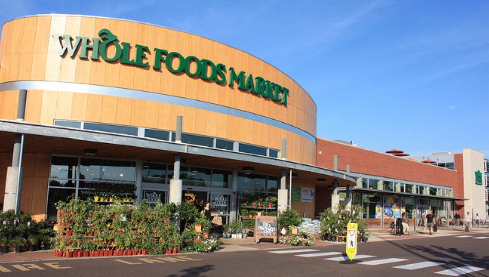 The outside of a Whole Foods store in Montgomery County.