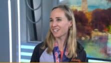 Katie Florio discusses her Philadelphia Marathon win on the Today Show.