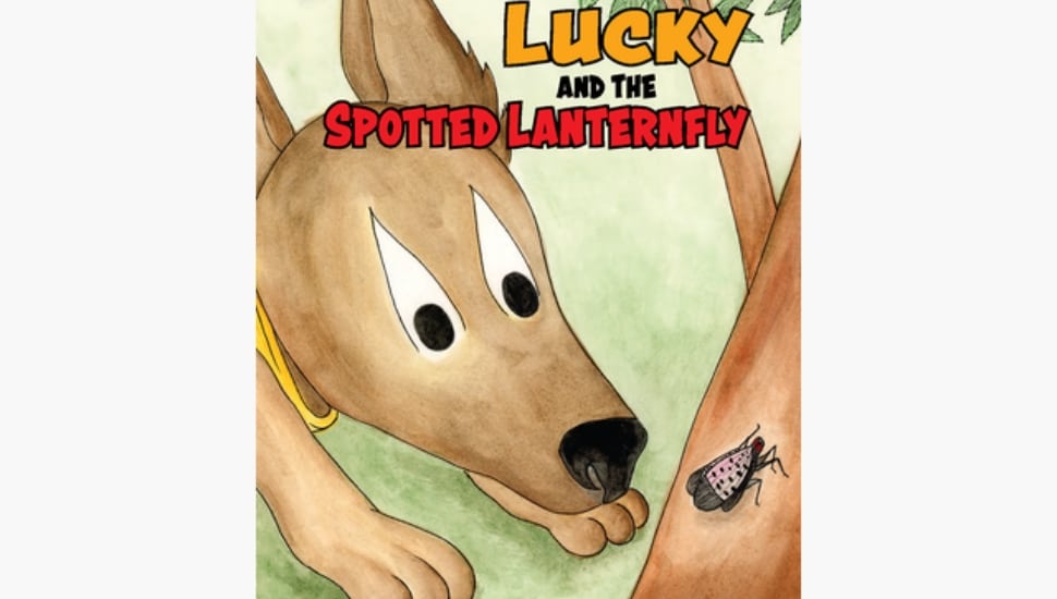 The cover of a children's book featuring a German Shepherd trained in Philadelphia.