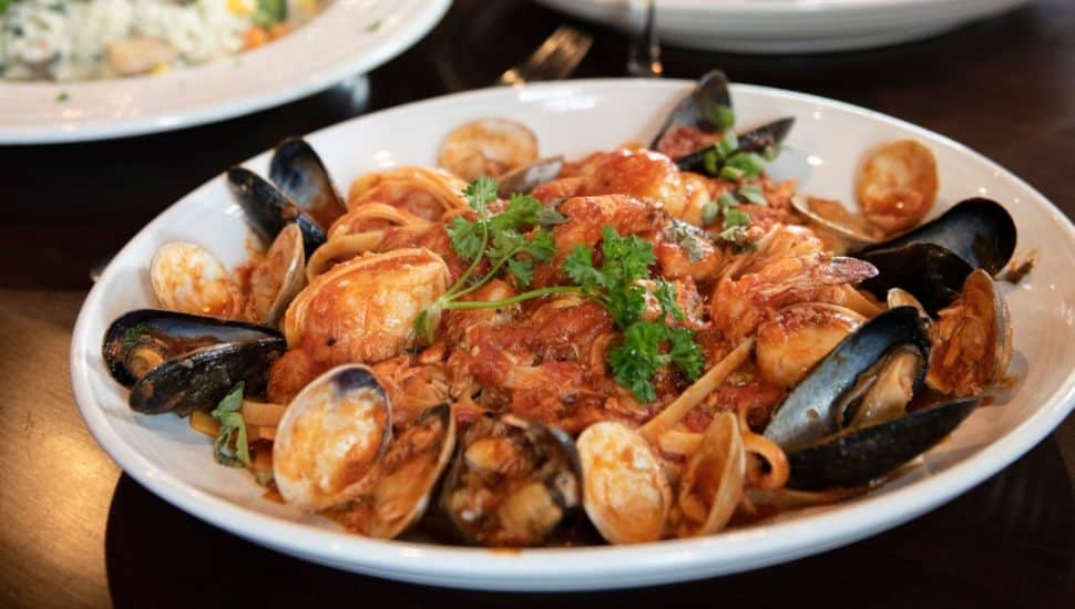 Dish from Pomodoro Pizza & Italian Restaurant.
