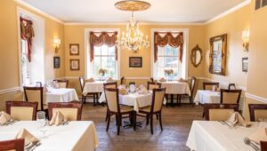 An interior view oof the Plumsteadville Inn in Pipersville.