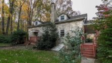 A former school house has been turned into a comfortable home filled with antiques.