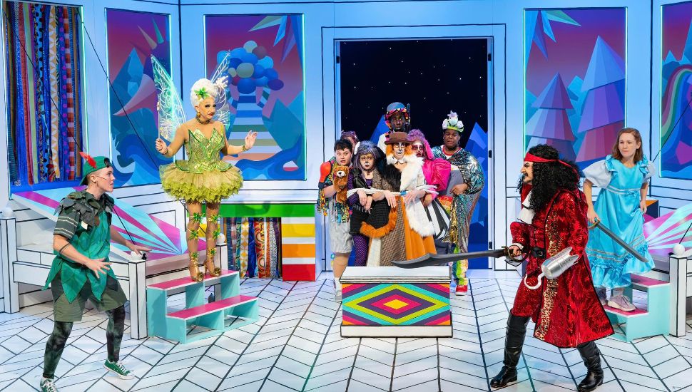 A scene from People's Light's "Peter Panto," a musical adaptation of Peter Pan.