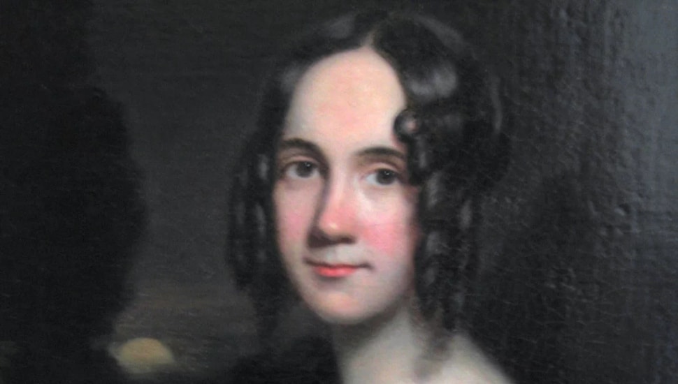 Portrait of Sarah Josepha Hale painted by James Reid Lambdin.