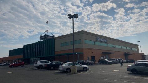 The exterior of Parx Casino’s South Philadelphia Race & Sportsbook