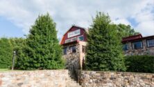 An outside look at The Stone Barn restaurant in Chester County.