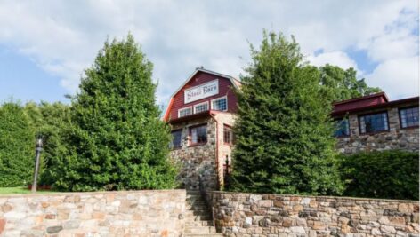 An outside look at The Stone Barn restaurant in Chester County.