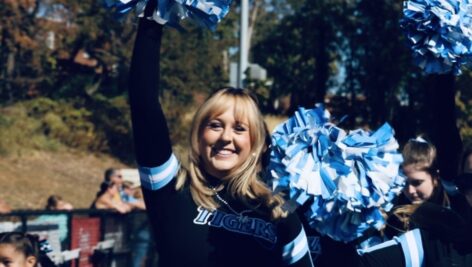 college cheerleader