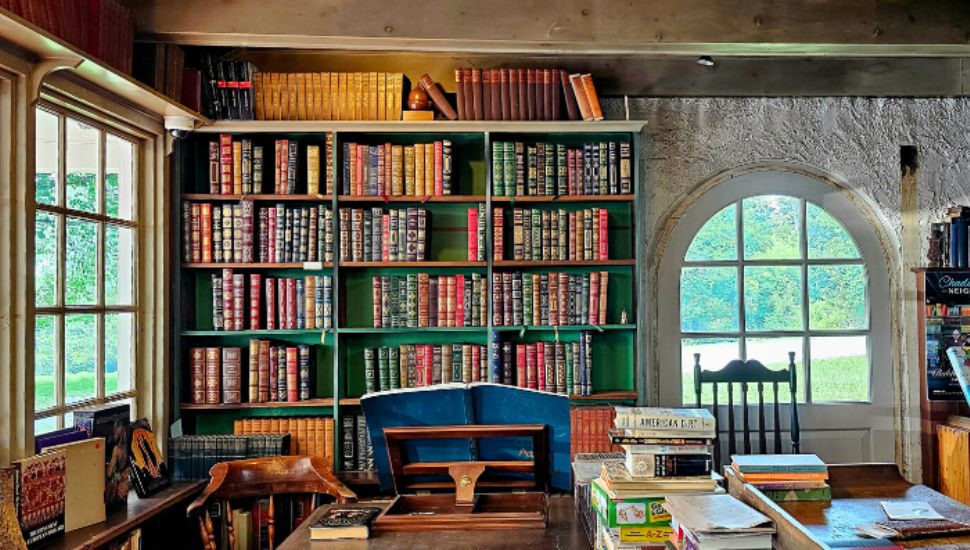 Baldwin’s Book Barn is a True Treasure Trove of Books with Haunted Twist