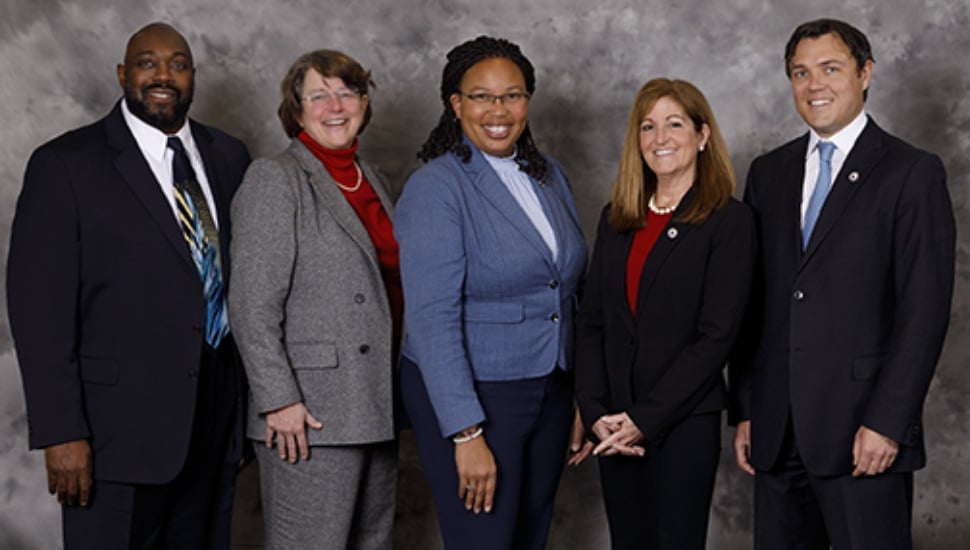 The current members of Delaware County Council.