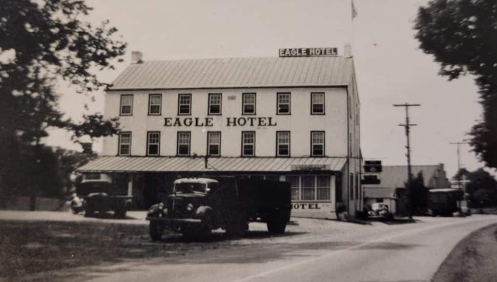 The Eagle Tavern.