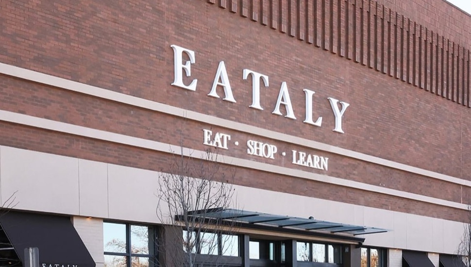 The entrance to Eataly, a new Italian marketplace coming to the King of Prussia Mall.