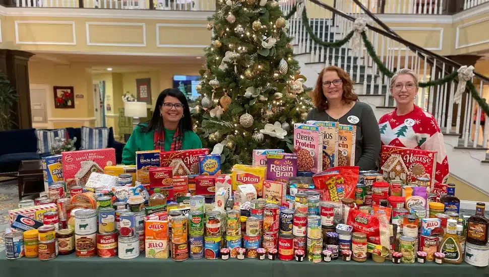Freedom Village at Brandywine Gave Back to Community in December