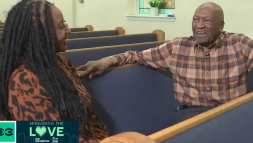 Robert Ferguson, 91, a member of Calvary Baptist Church in Chester.