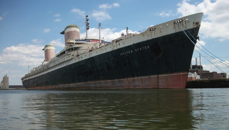The SS United States,.