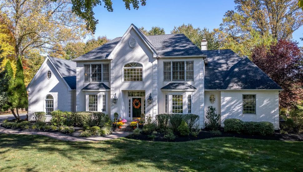 A French Provincial home at 25 Sweetbriar Lane in Glen Mills is for sale.