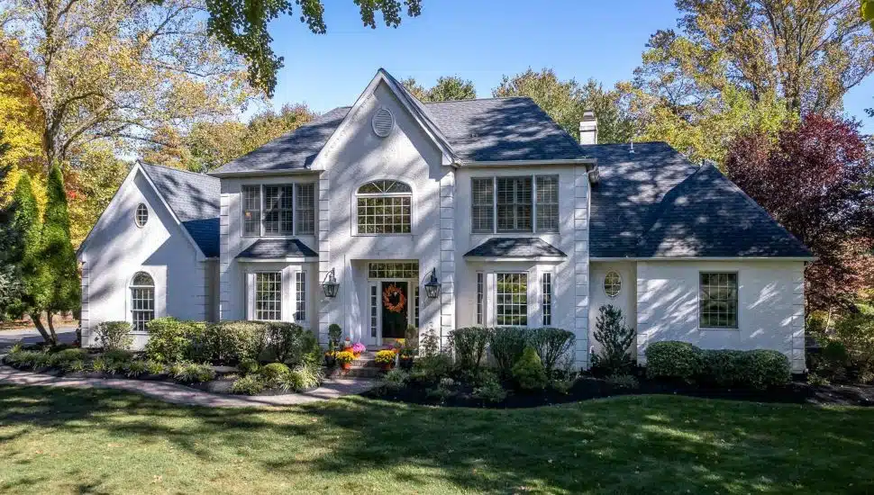 A French Provincial home at 25 Sweetbriar Lane in Glen Mills is for sale.