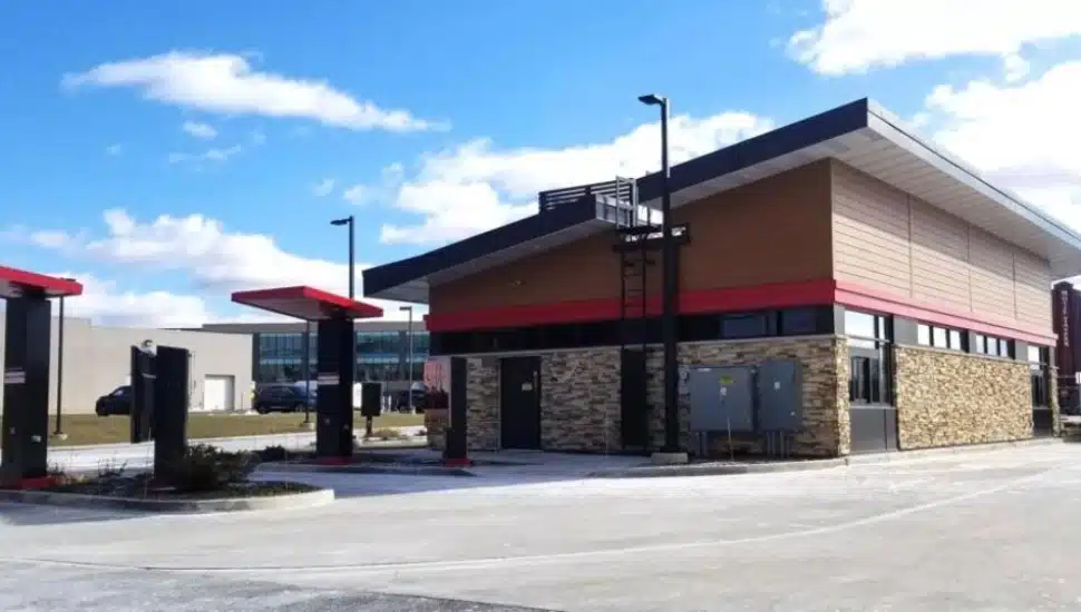 A now-closed Wawa drive-thru store in Lower Macungie.