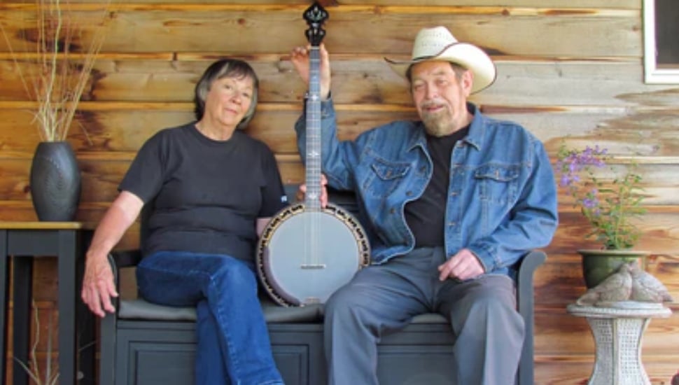 Karl and Jackie Dieterichs, owners of the bucks County Folk Music Shop in New Britain.