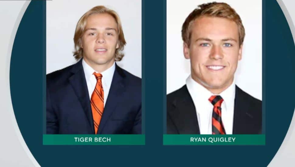 Former Lansdale Catholic High School football star Ryan Quigley.