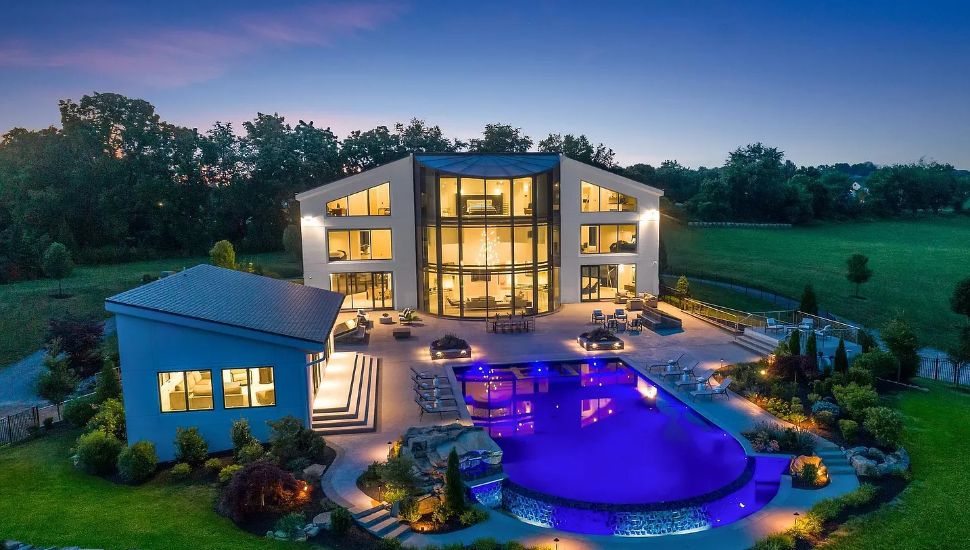 A West Chester mansion for sale.