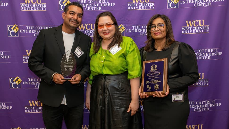 (Left to Right): Raj Kamal Singh, Kipostech, Nicole Gordon, Nikigo, Hema Ravindran, Kipostech. Kipostech Grand Prize Winner 2024 and Nicole Grand Judge and 2023 Grand Prize Winner.