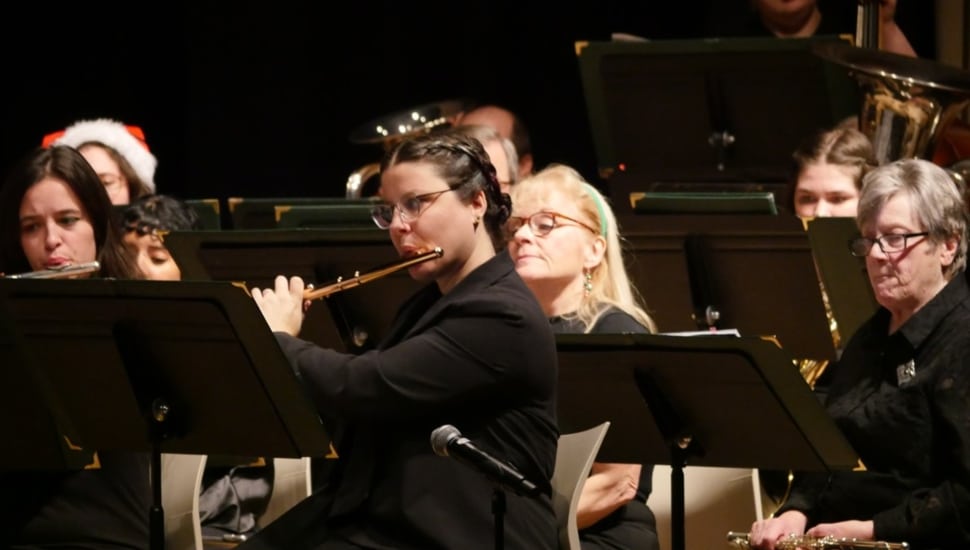 University chorus concert performance.