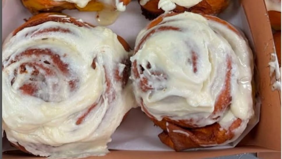 2 Hank's Cinnamon Buns.